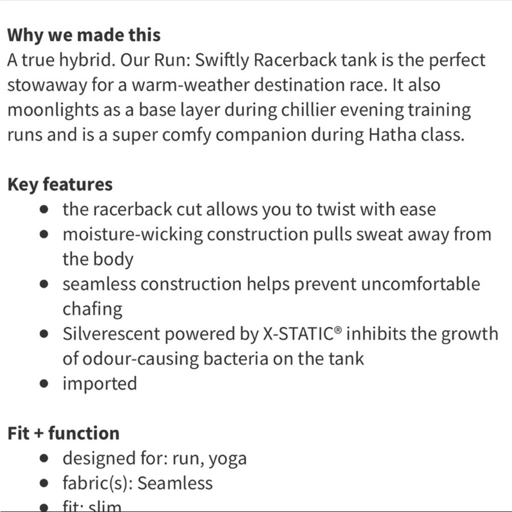 Lululemon Run Swiftly Tech Racerback Heathered Pe… - image 4